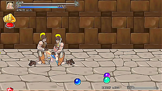 Blonde Goddess Tempts Warriors in Sensual Iris Fantasy Encounter