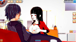 Yumeko Jabami Takes Pleasure in Fiery Blowjob Encounter – Full Ride Thrills