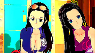 Boa Hancock Nami Tempt Fans with Hot One Piece Hentai Adventure