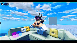 Roblox Beauty Craves Hard Condom Action in Steamy VR Encounter