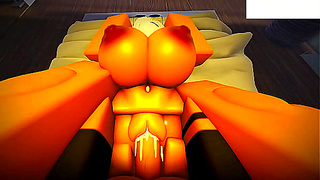Roblox Gamer Overwhelmed by Steamy Full-Pack Pleasure in Wild Encounter