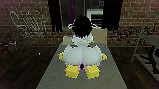 Roblox Cowgirl Rides Hard in Secret Condo Adventure