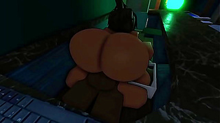Librarians Hidden Lust: Steamy Encounter in Roblox Adventure unfolds