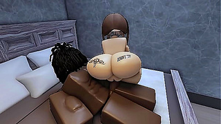 Roblox Babe Pushed to Pleasures Edge in Hot Hentai Action