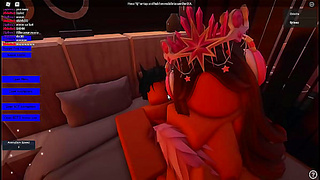 Roblox Babe Seeks Hot Online Escape in Steamy VR Encounter