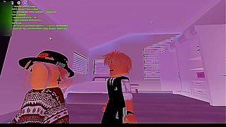 Roblox Girl Explores Forbidden Desires with Naughty First Blowjob in VR