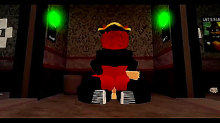 Three FNAF Bots Explore Forbidden Desires in Hot Roblox Hentai Encounter