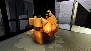 Hot Roblox Encounter: Steamy Quickie Between Two Horny Gamers