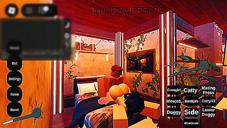 Roblox Gamer Overwhelmed by Massive Black Cock in Hot Roleplay Action