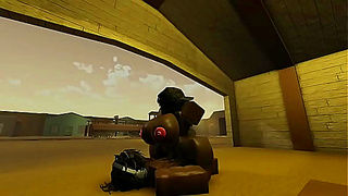 Black Goddess Dominates Hottest Roblox Bachelors on Sensual Train Rendezvous