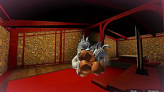 Bunny Babe Goes Wild in Steamy Roblox Fantasy Encounter