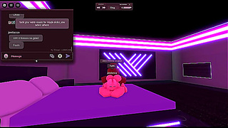 Blonde Beauty Cheats on Lover in Hot Roblox Fantasy Affair