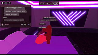 White Roblox Beauty Enjoys Hot Instant Encounter – Sultry Animated Pleasure