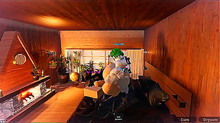 Innocent Beauty Loses Virginity to Cursed Roblox Goat in Steamy Encounter