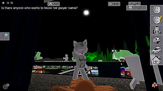Shy Girls Hot Balcony Moment in Brookhaven ROBLOX Uncovered