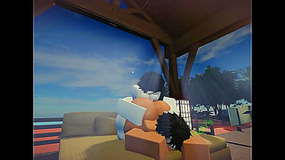 Tomboy Gets Dominated in Wild Roblox Studio Encounter