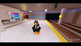 Roblox Player Overwhelmed by Three Rivals in Hot Hentai Action