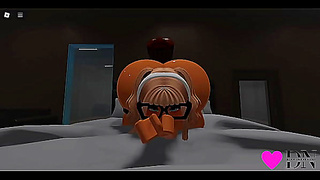 Blonde Roblox Beauty Rides Huge Dick in Hot Animated Pornstasy