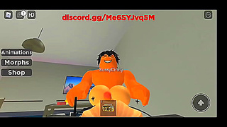 Cute Roblox Boy Gets Wild Ride by Buff Roblox Dude