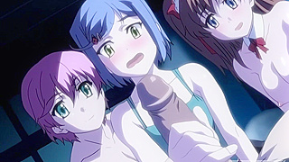 Teen Quartet Ignites Wild Passion in Steaming Hentai Encounter