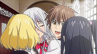 Bold Students Seduce Their Teacher in Hot Classroom Fantasy