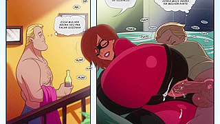 MILF Helen Parrs Steamy Future Tryst in Incredibles Hentai Fantasy
