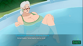 Step-Grandma Unleashes Her Lustful Power in Steamy Milf Hentai Encounter
