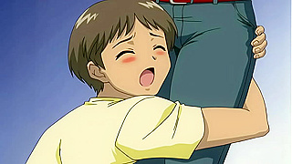Busty Milf Takes Young Stud Under Her Wing for Wild Hentai Encounter