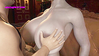 Lady Dimitrescu Seduced by Giant Cock in Steamy 3D Hentai Fantasy Frenzy