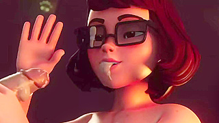 Velmas Busty Curves Ignite Steamy Fun With Her Friends in Hot Cartoon Tryst