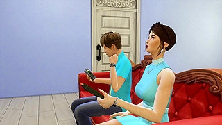 Stepmom Seduces Stepson in Forbidden Hotel Tryst Full of Lustful Tension