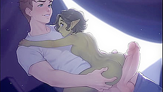 Petite Princess Rides Massive Dick in Steamy Otherworld Harem Encounter