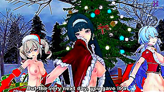 Pussyverse: MMD Last Christmas (Astra Yao, Robin, Barbara)