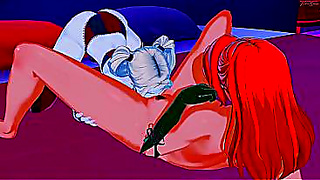Harley Ivys Steamy Tribadism Escalade – A Wild DC Lesbians Hentai Fantasy