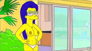 Marge Takes On Playboy Dare After Betrayal by Homer in Springfield Nights