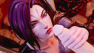Kaisa Surrenders to Two Lovers in Hot Sci-Fi Hentai Tryst