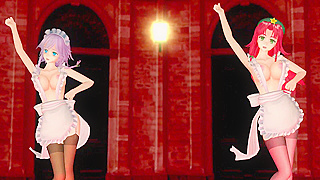 Touhou Beauties Entice in Sensual Dance Duel Fantasy