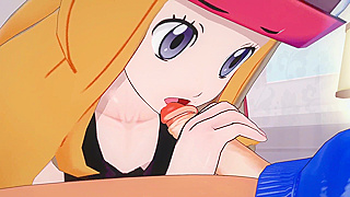Clemonts Hot Pokmon Journey Sparks Secret Lust with Serena Under Stars