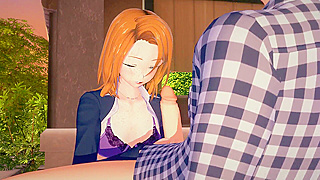 Busty Teen Taunted by Rock-Hard Cock Near Glittering Waters – Steamy Encounter