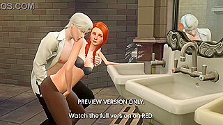 Ginnys Tempting Embrace Ignites a Fiery 3D Hentai Tryst