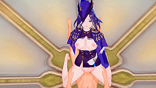 Clorinde Begs for You in Sultry 3D Hentai Fantasy Ride