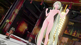 Mikus Seductive Performance Ignites Wild 3D Hentai Desires