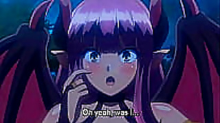 Succubus Tempts Mortal with Sultry Blows Sensual Touches in Steamy Night Fantasies