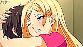 Stepmom Seduces with Busty Curves in Steamy Anime Bedrom Rendezvous