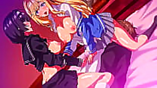 Busty Teacher Tempts Otaku Students in Steamy Classroom Encounter