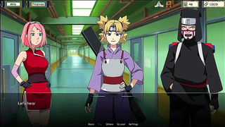 Temari Surrenders to Narutos Fiery Embrace in Sultry Ninja Fantasy
