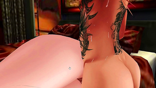 Warriors Forbidden Lust Ignites in Fiery Hentai Encounter