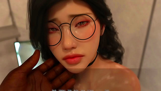 Masked Lovers Burning Passion Ignites in Sultry Retro Hentai Tryst