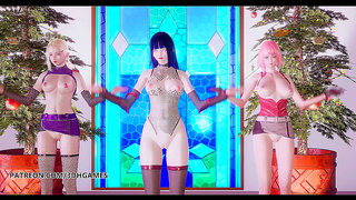 Asagis Forbidden Lust Ignites in a Hot Hentai Group Pleasure Frenzy