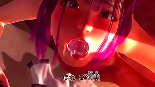 Dommy Goddess Torments Horny Hentai Boyfriend by Flirting with Rival Maledom